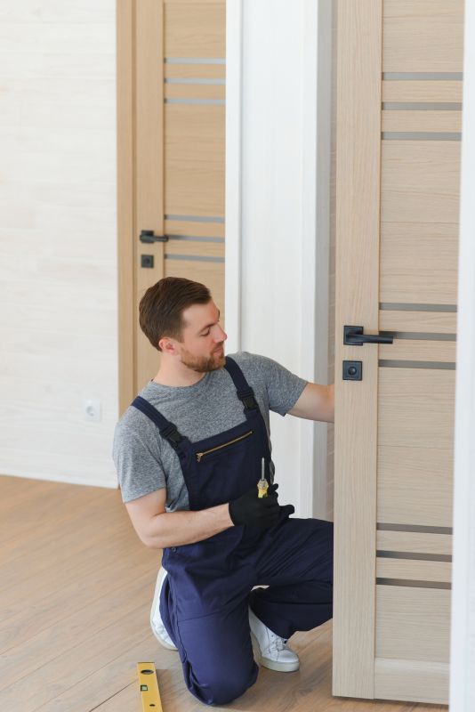 Linen Closet Door Repair