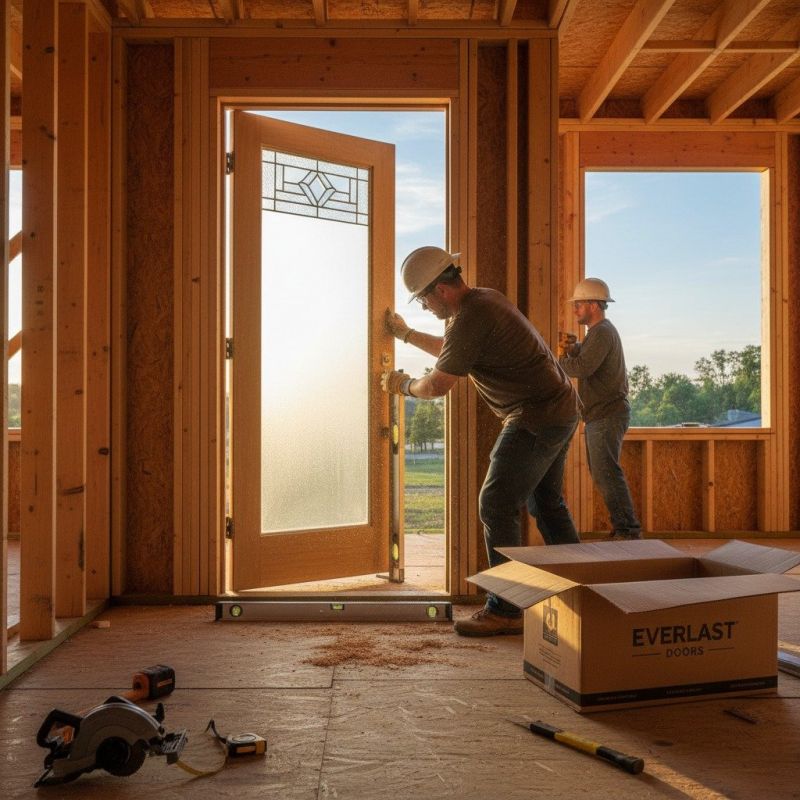Maple Door Installation